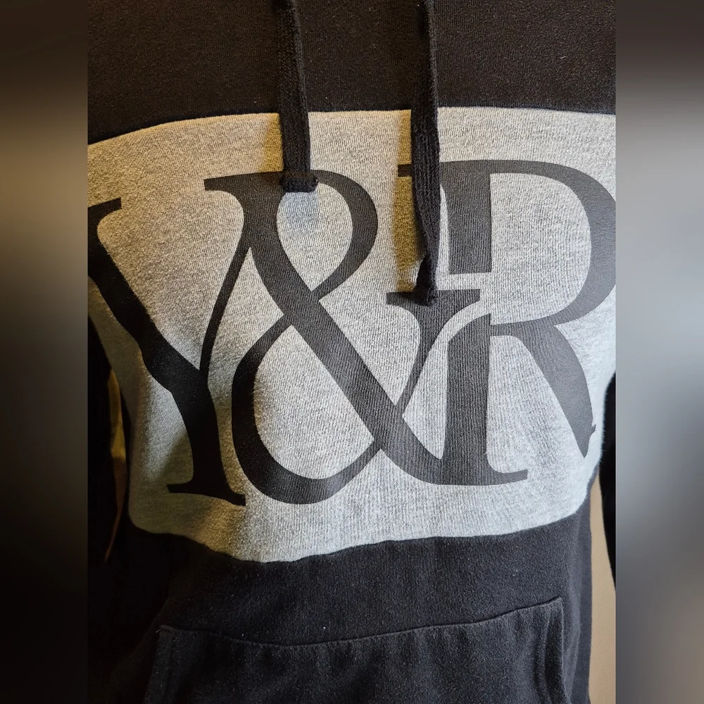 Young & Reckless Black and Gray Sweatshirt Hoodie - Picture 11 of 11